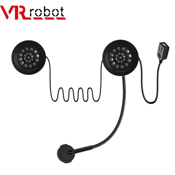 VR robot Motosiklet Kask Kulaklık Bluetooth 5.0 Handsfree Kulaklık Automatica Cevaplama Çağrı Bisiklet Motosiklet Sürme
